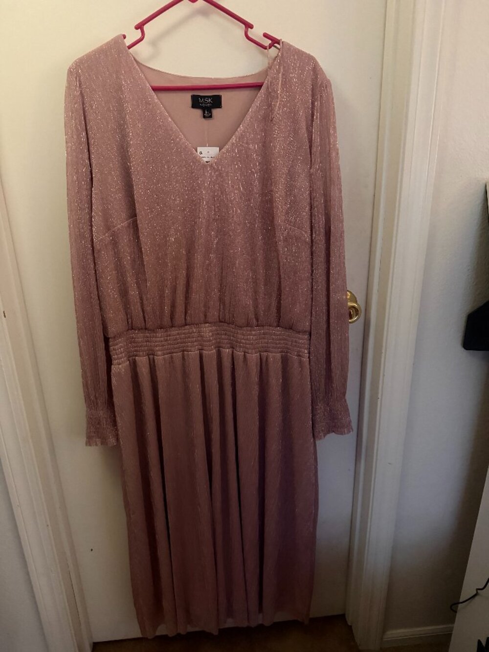 MSK Rose Semi-Formal Dress W 3X